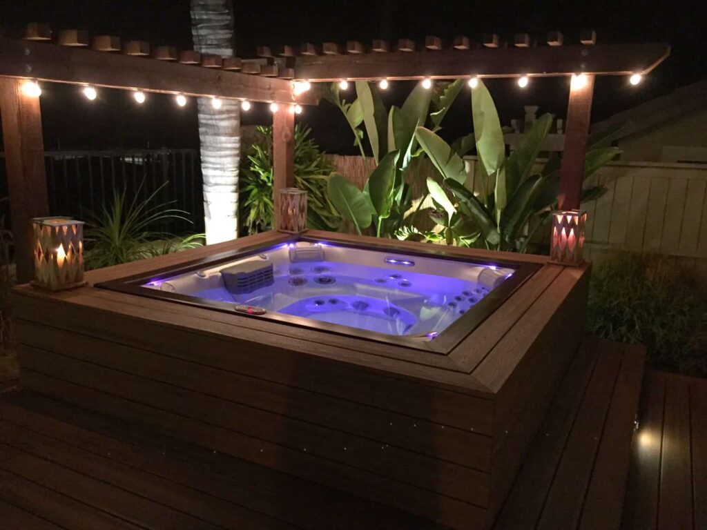 hot tub chromatherapy